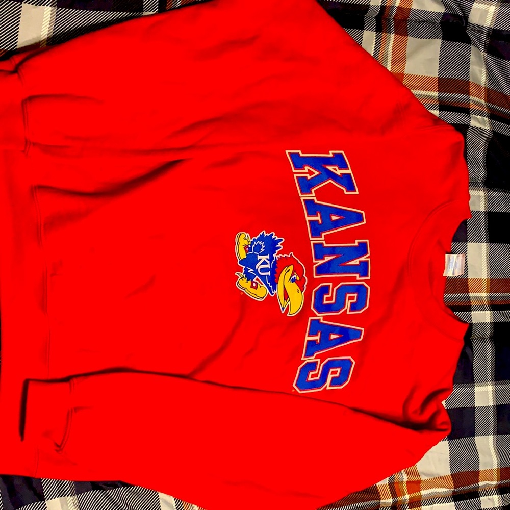 KANSAS COLLEGE CREWNECK